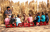 School for bushmen children. Intu Afrika Kalahari Game Reserve. Namibia