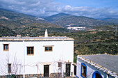 Alquería de Morayma Hotel & Cadiar and Berchules in background. Alpujarras. Granada province. Andalusia. Spain