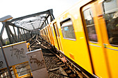 Yellow metro, Berlin, Germany
