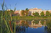 Jelgava palace, built by Italian architect Bartolomeo Rastrelli on river Lielupe in the mid 1800's