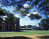 Spring hall, Saratoga spa state Park, Saratoga Springs, New York, USA