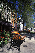 Street scene, Broadway, Saratoga Springs, New York, USA