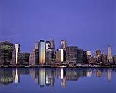 Downtown skyline, Manhattan, New York, Usa