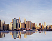 Downtown skyline, Manhattan, New York, Usa