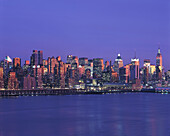 Mid-town skyline, Manhattan, New York, USA