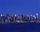 Mid-town skyline, Manhattan, New York, USA