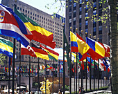 Rockefeller plaza, Midtown, Manhattan, New York, USA