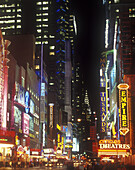 Street scene, 42nd Street, Midtown, Manhattan, New York, USA