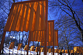 Gates art installation, Central Park, Manhattan, New York, USA
