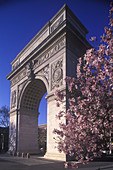 Arch, Washington square Park, Greenwich village, Manhattan, New York, USA