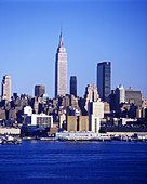 Empire State Building, Midtown skyline, Manhattan, New York, Usa