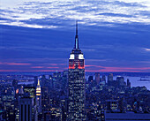 Empire State Building, Midtown skyline, Manhattan, New York, USA