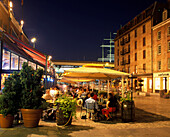 Restaurants, South Street seaport, Downtown, Manhattan, New York, USA