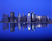 Downtown skyline, Manhattan, New York, USA