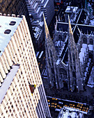 Christmas, Saint patrick s cathedral, Manhattan, New York, USA