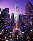 Christmas, Rockefeller Center, Midtown, Manhattan, New York, USA