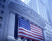 Stock exchange, Broad Street, Financial district, Manhattan, New York, USA