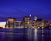 Downtown skyline, Manhattan, New York, USA