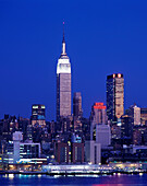 Empire State Building, Midtown skyline, Manhattan, New York, USA