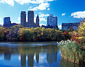 The Lake, Central Park, Manhattan, New York, USA
