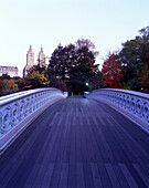 Bow bridge, Central Park, Manhattan, New York, USA