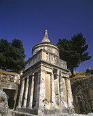 Pillar of absalom, Valley of the kidron, Jerusalem, Israel.