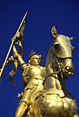 Joan d arc statue, Philadelphia, Pennsylvania, USA.