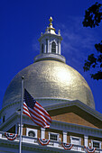 Massachusetts state house, Boston, Massachusetts, USA.