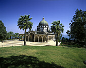 Sanctuary, Mount of the beatitudes, Sea of galilee, Israel.