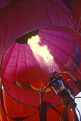 Flame, Hot air balloon.