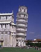 Duomo & tower, Pisa, Tuscany, Italy.