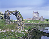 Dunguaire castle, County galway coastline, Ireland.