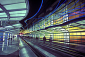 United terminal, O hare airport, Chicago, Illinois, USA.