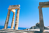 The Acropolis. Lindos. Rhodes. Greece