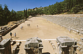 Stadium in the Sanctuary of Apollo. Delphi. Greece