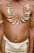 Mr. Hitoma, a Huitoto indian chief. Leticia, Amazon. Colombia