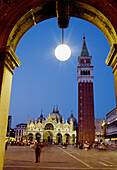 Basilica San Marco and The Campanile. St. Mark s Square. Venice. Veneto, Italy