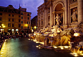 Trevi Fountain, Rome. Lazio, Italy