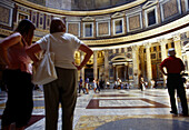 Interior of Pantheon, Rome. Lazio, Italy