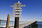 Pier, Malibu, Los Angeles, California, USA