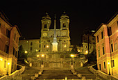 Church of Trinità dei Monti. Piazza di Spagna. Rome. Italy