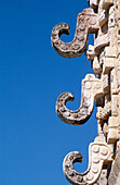 Governor s Palace detail, ruins of Uxmal. Yucatan, Mexico