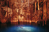 Cenote Dzitnup, Mayan sacred place. Yucatan, Mexico