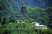 guest house in Valle de Papanoo, Papanoo Valley, Tahiti, French Polynesia, south sea