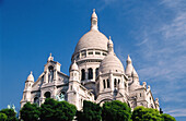 Sacre Coeur basilica, Montmartre. Paris, France