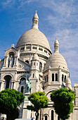 Sacre Coeur basilica, Montmartre. Paris, France