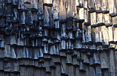 Basalt. Svartifoss. Iceland