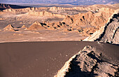 Mountains at Valle de la Luna (Valley of the Moon ). Atacama desert. Chile