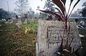 Cementery. Sumatra. Indonesia