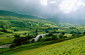 Swaledale in North Yorkshire. England. UK